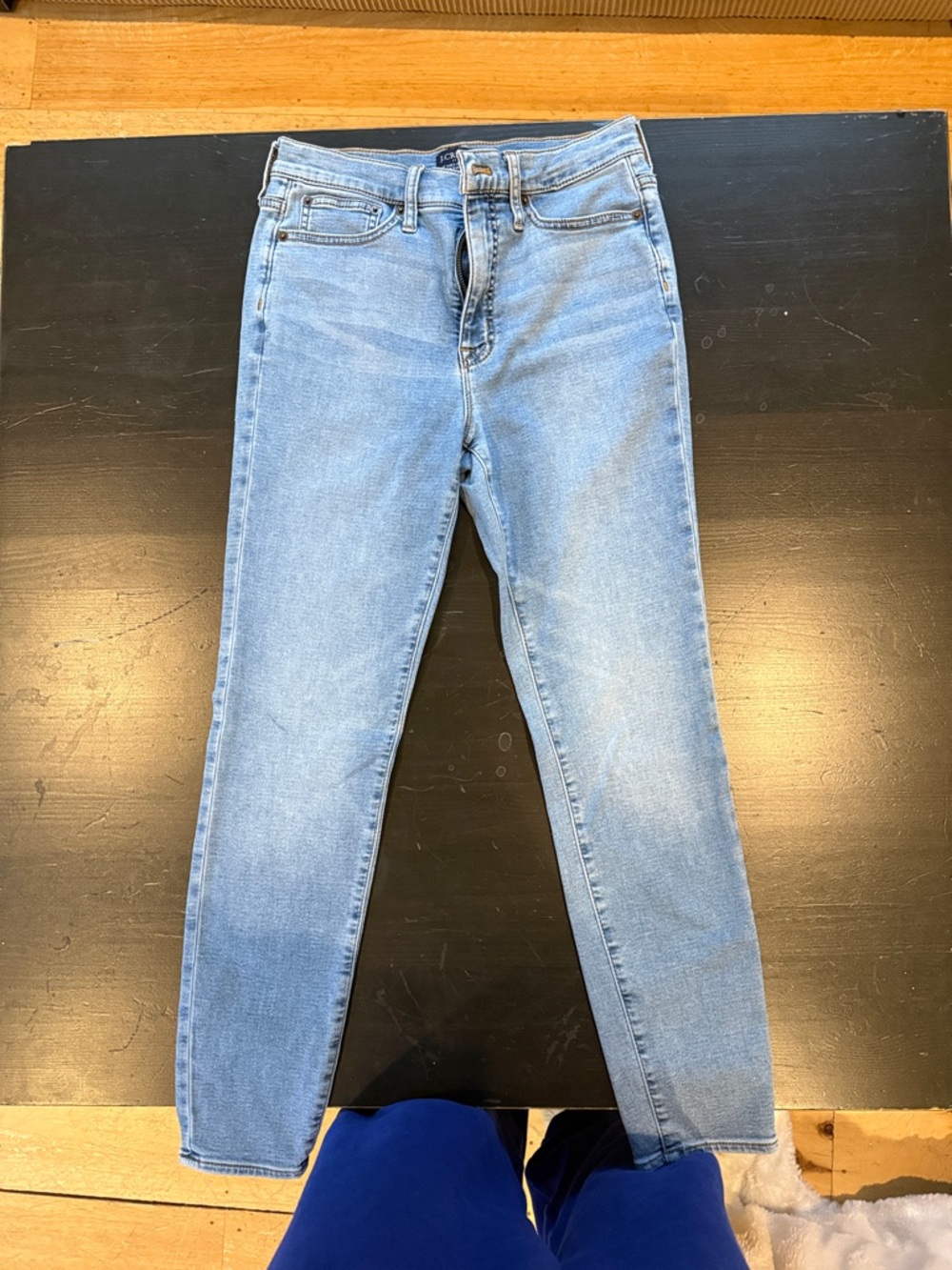 J. Crew Light Wash Skinny Jeans